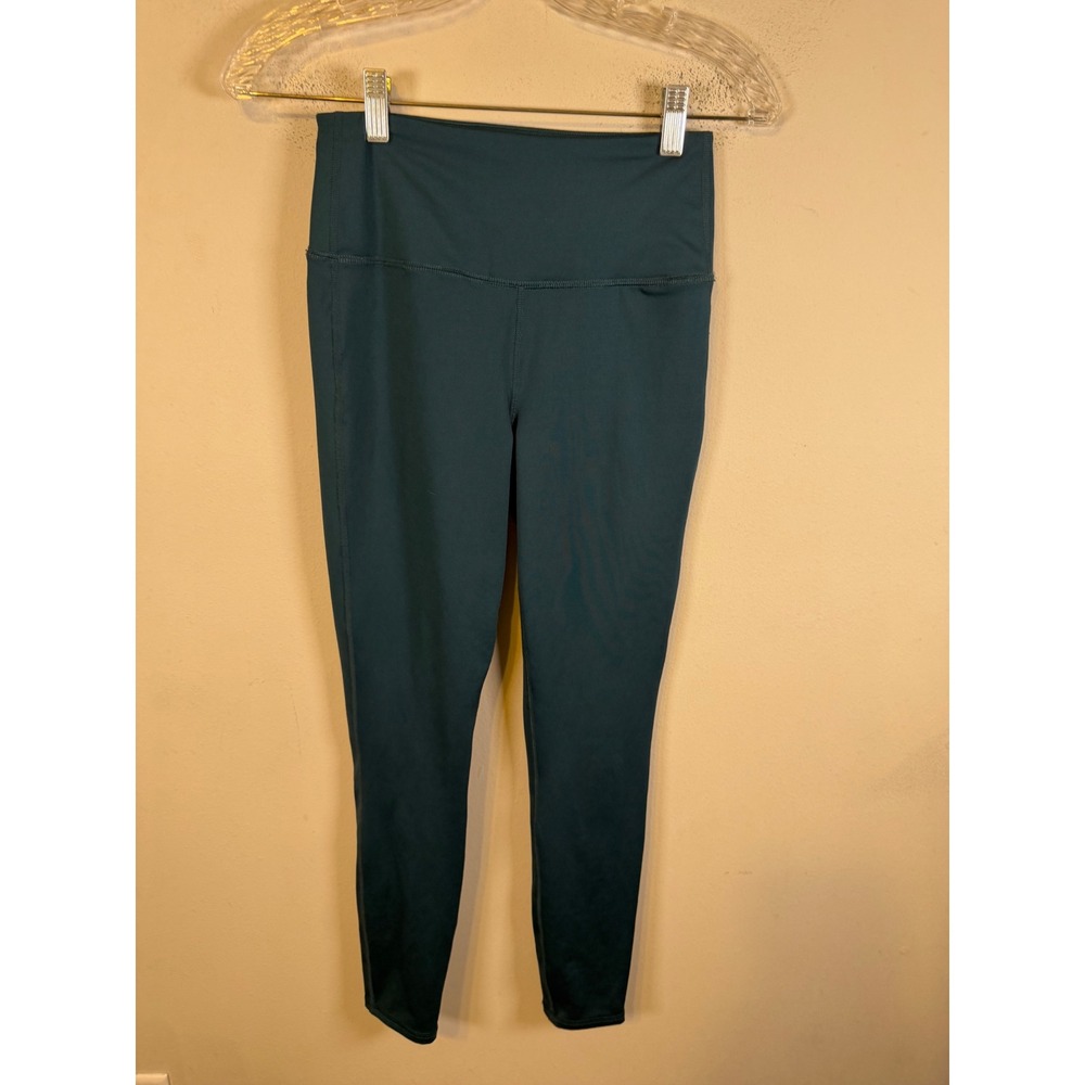 Skechers Womens Leggings High Waisted Performance Teal Green Size S